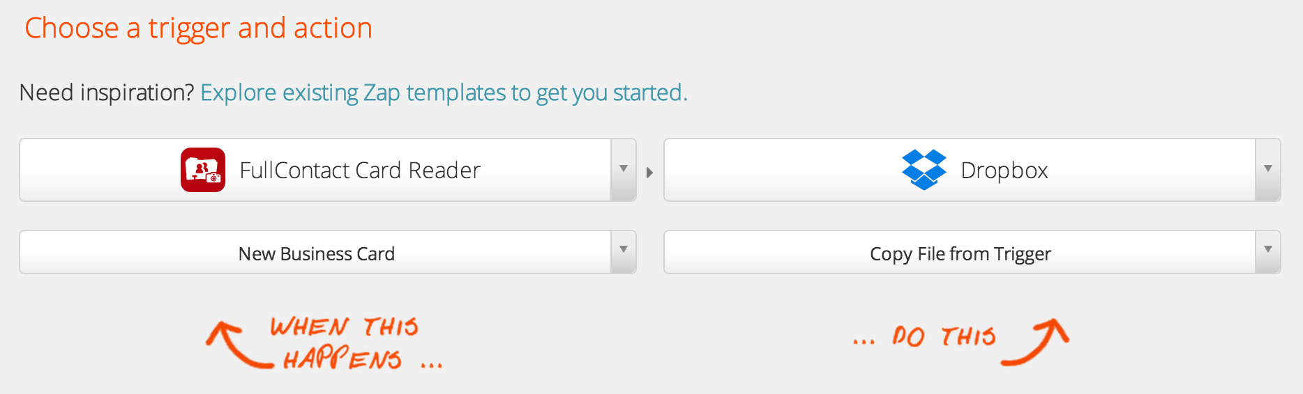 Add a Contact to Dropbox as a vCard